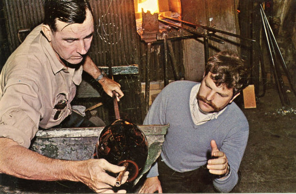 Blenko Glass Company, Antique Sheet Glass, Handcraft Glassware, Milton, WV - Carey's Emporium