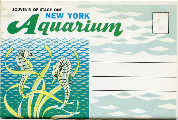 Souvenir of Stage One, New York Aquarium Souvenir Folder - Carey's Emporium