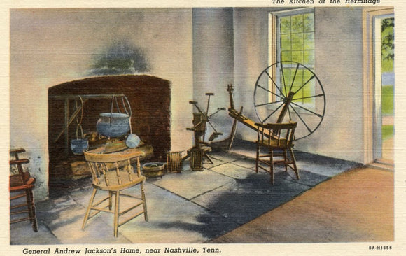 The Kitchen at the Hermitage, General Andrew Jackson's Home, near Nashville, TN - Carey's Emporium