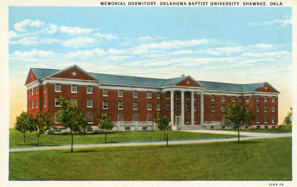 Memorial Dormitory, Oklahoma Baptist University, Shawnee, OK - Carey's Emporium