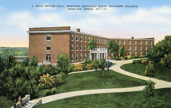 J. Whit Potter Hall, Western Kentucky State Teachers College, Bowling Green, KY - Carey's Emporium