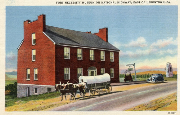 Fort Necessity Museum on National Highway, East of Uniontown, PA - Carey's Emporium