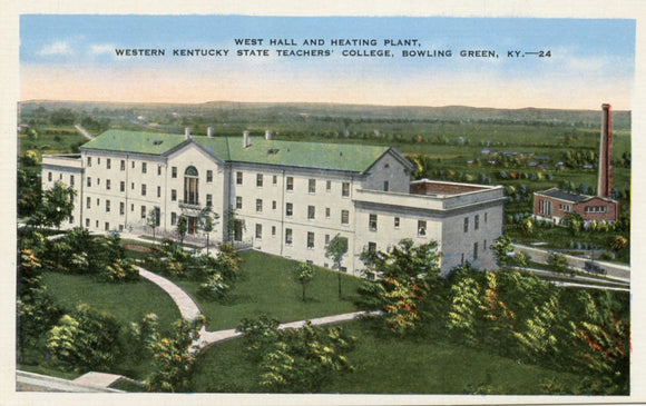 West Hall and Heating Plant, Western Kentucky State Teachers' College, Bowling Green, KY - Carey's Emporium