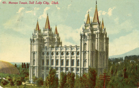 Mormon Temple, Salt Lake City, UT - Carey's Emporium