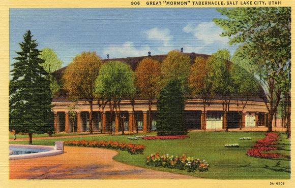 Great Mormon Tabernacle, Salt Lake City, UT - Carey's Emporium
