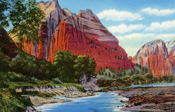 Mount Majestic and Angel's Landing, Zion National Park, Utah - Carey's Emporium