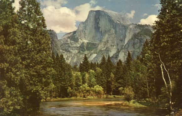 Half Dome and the Merced River - Carey's Emporium