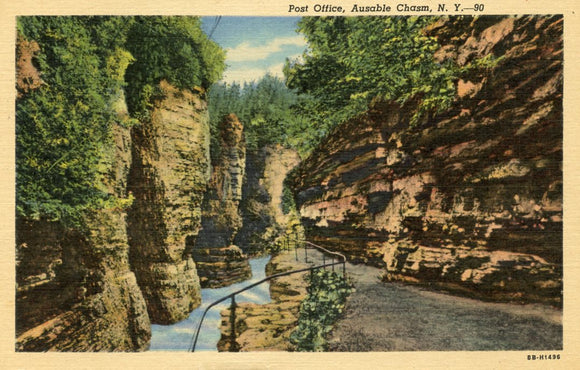 Post Office, Ausable Chasm, NY - Carey's Emporium