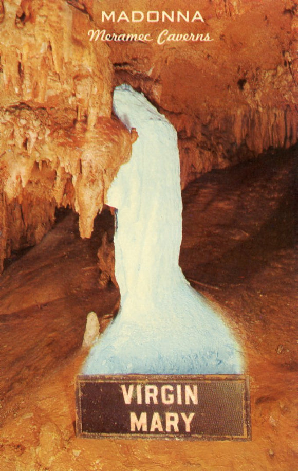 The Madonna, Meramec Caverns, U. S. 66 (Interstate 44), Stanton, MO - Carey's Emporium