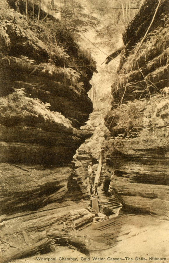 Whirlpool Chamber, Cold Water Canyon, The Dells, Kilbourn, WI - Carey's Emporium