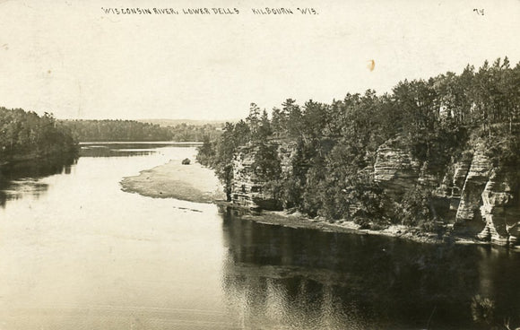 Wisconsin River, Lower Dells, Kilbourn, WI - Carey's Emporium