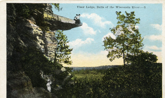 Visor Ledge, Dells of the Wisconsin River, WI - Carey's Emporium