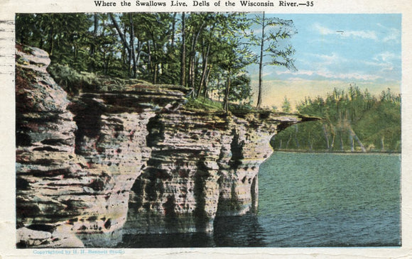 Where the Swallows Live, Dells of the Wisconsin River, WI - Carey's Emporium