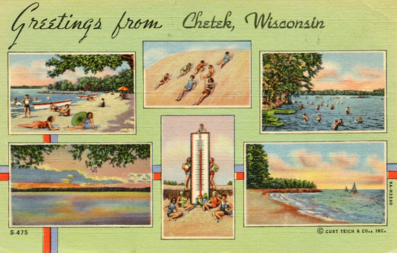 Greetings from Chetek, WI - Carey's Emporium