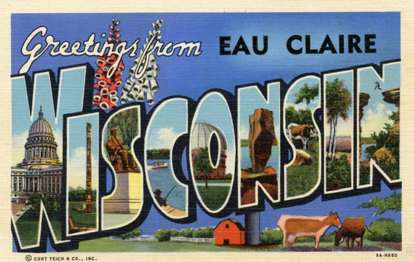 Greetings from Eau Claire, WI - Carey's Emporium