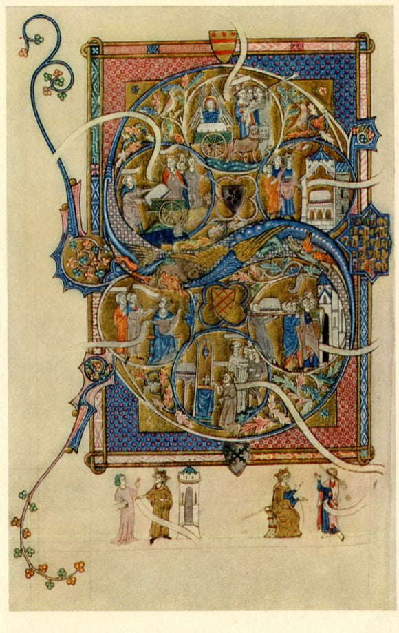 Tickhill Psalter, English, about 1310, Spencer Collection, The New York Public Library - Carey's Emporium