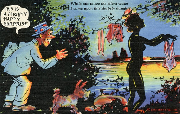 Greetings from Mercer, WI, This is a Mighty Happy Surprise - Carey's Emporium