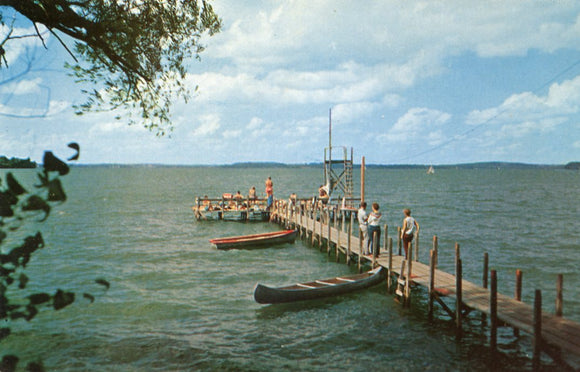 Dormitory Pier on Lake Mendota, University of Wisconsin, Madison, WI - Carey's Emporium