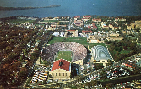 Air View of University of Wisconsin, Madison, WI - Carey's Emporium