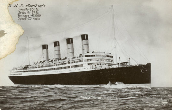 R. M. S. Aquitania - Carey's Emporium
