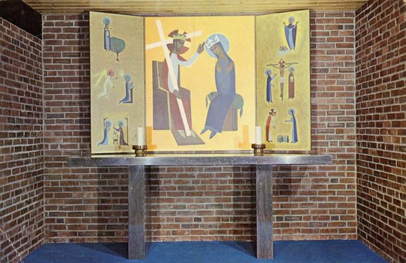 Mary's Altar, Holy Redeemer Church, West Lebanon, NH - Carey's Emporium