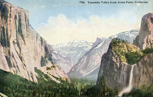 Yosemite Valley from Artist Point, CA - Carey's Emporium