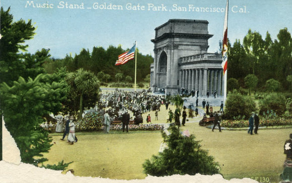 Music Stand, Golden Gate Park, San Francisco, CA - Carey's Emporium