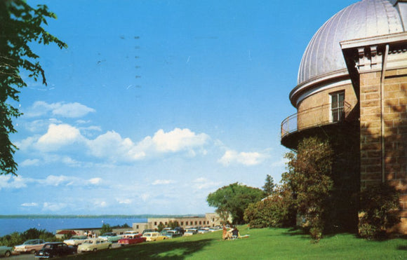 Washburn Observatory, University of Wisconsin, Showing Lake Mendota and Elizabeth Waters Hall in the Background, Madison, WI - Carey's Emporium