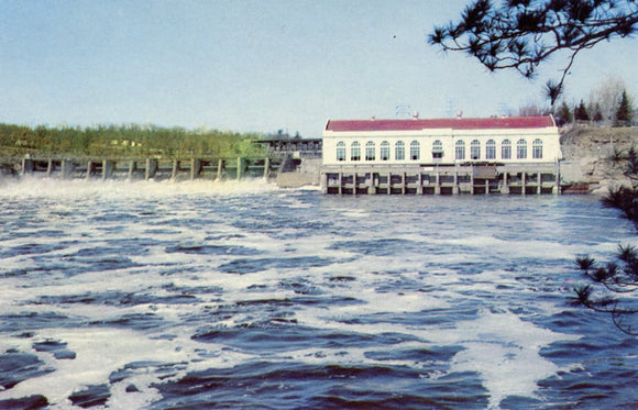 Dam and Power House, Dells of the Wisconsin River, WI - Carey's Emporium