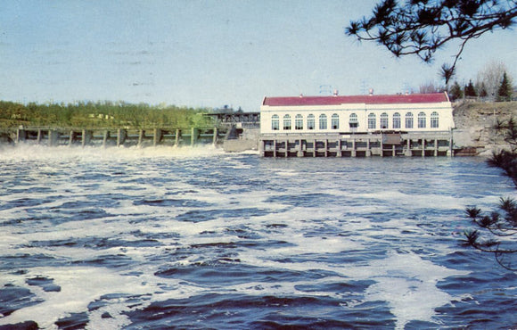 Dam and Power House, Dells of the Wisconsin River, WI - Carey's Emporium