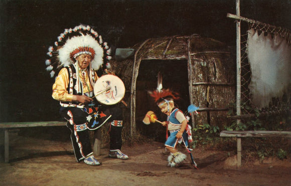 Youngest Contest Dancer, Stand Rock Indian Ceremonial, Wisconsin Dells, WI - Carey's Emporium