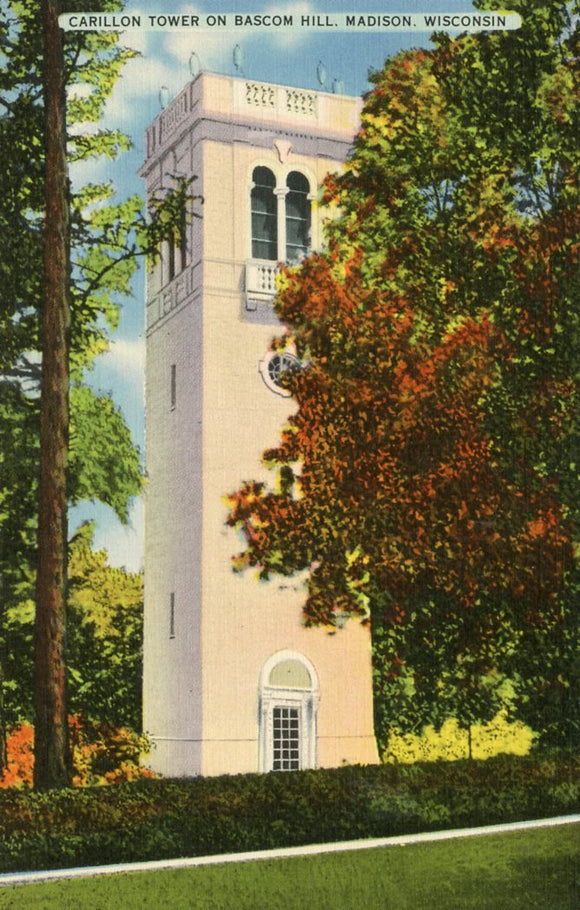 Carillon Tower on Bascom Hill, Madison, WI - Carey's Emporium
