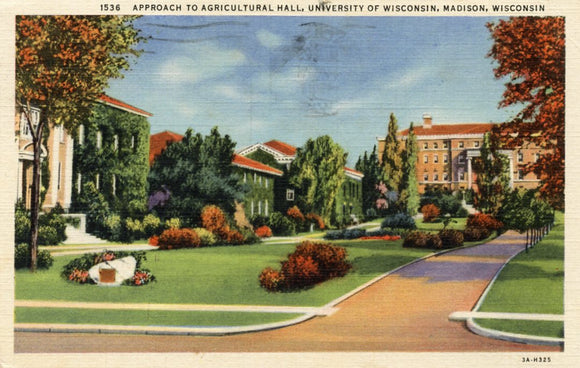 Approach to Agricultural Hall, University of Wisconsin, Madison, WI - Carey's Emporium