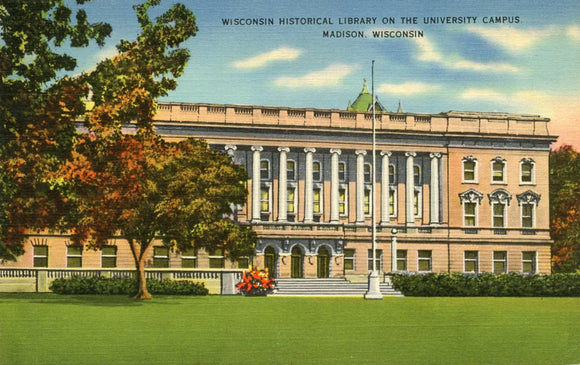 Wisconsin Historical Library on the University Campus, Madison, WI - Carey's Emporium