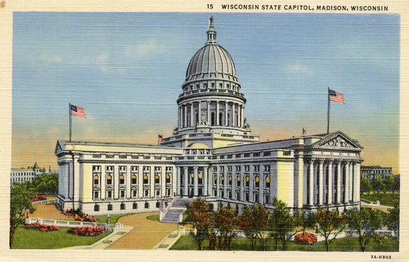 Wisconsin State Capitol, Madison, WI - Carey's Emporium