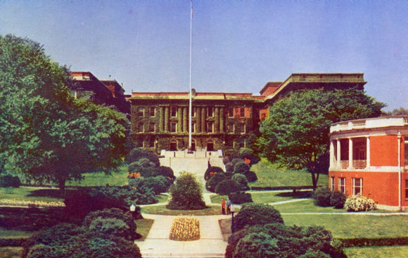 The East Side of Army Medical Department research and Graduate School Building, Army Medical Center, Washington, DC - Carey's Emporium