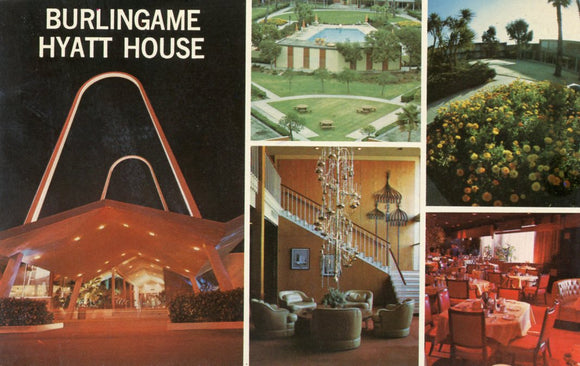 Burlingame Hyatt House, 1333 Bayshore Hwy., Burlingame, CA - Carey's Emporium