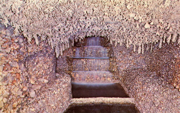 Crystal Falls, At beautiful Rock City Gardens atop Lookout Mtn., near Chattanooga, TN - Carey's Emporium