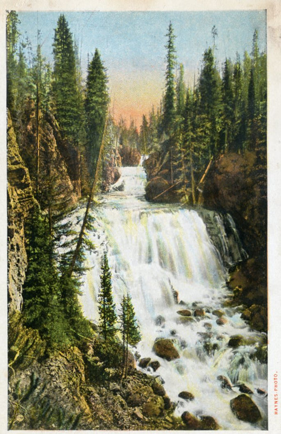 Kepler Cascade, Firehole River, Yellowstone Park - Carey's Emporium