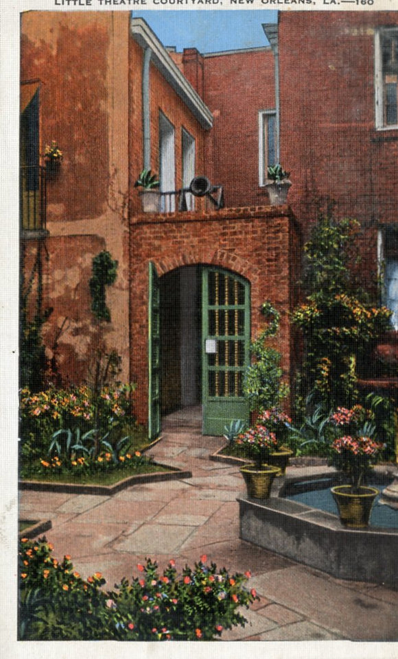 Little Theatre Courtyard, New Orleans, LA - Carey's Emporium