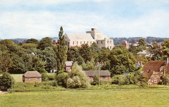 Romsey Abbey from Green Hill - Carey's Emporium