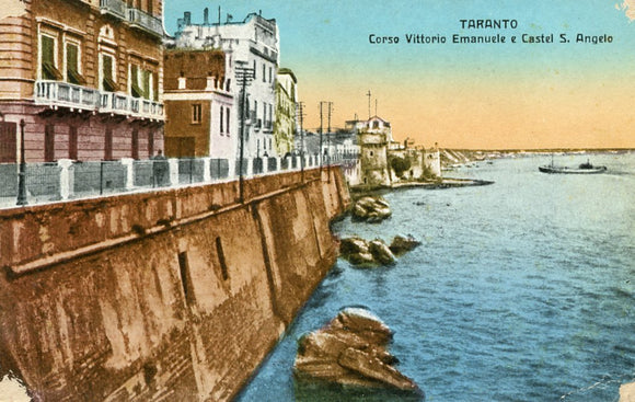 Corso Vittorio Emanuele e Castel S. Angelo, Taranto - Carey's Emporium