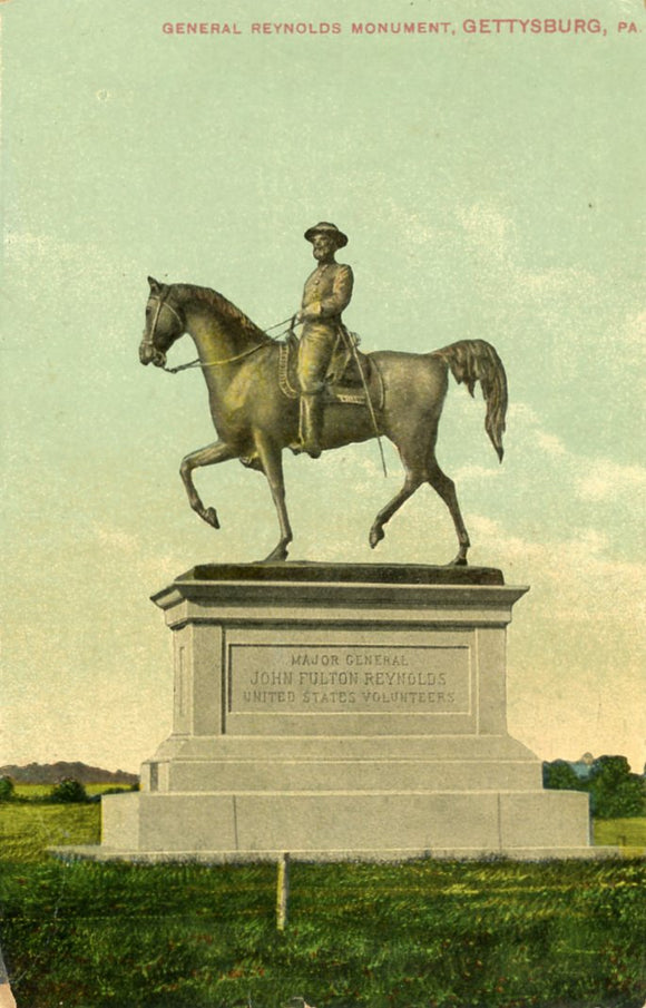 General Reynolds Monument, Gettysburg, PA - Carey's Emporium