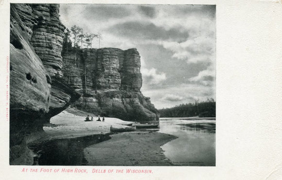 At the Foot of High Rock, Dells of the Wisconsin, WI - Carey's Emporium