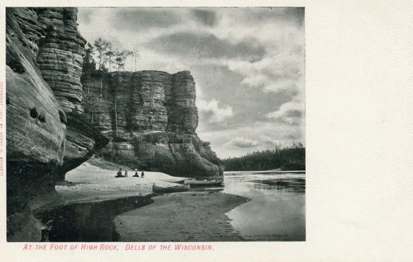 At the Foot of High Rock, Dells of the Wisconsin, WI - Carey's Emporium
