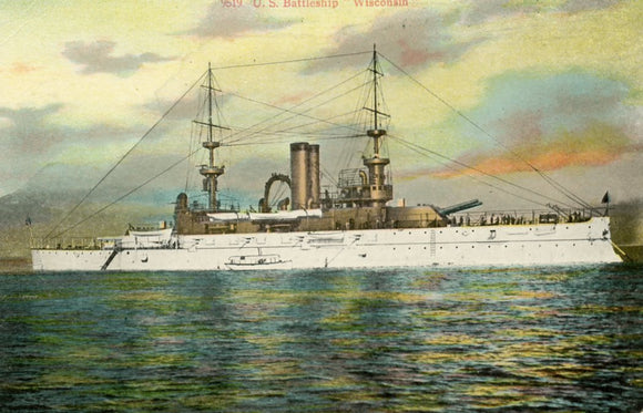 U. S. Battleship Wisconsin - Carey's Emporium