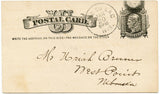 U. S. Postal Card One Cent - Carey's Emporium