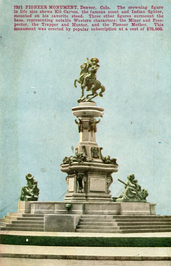 Pioneer Monument, Denver, CO - Carey's Emporium