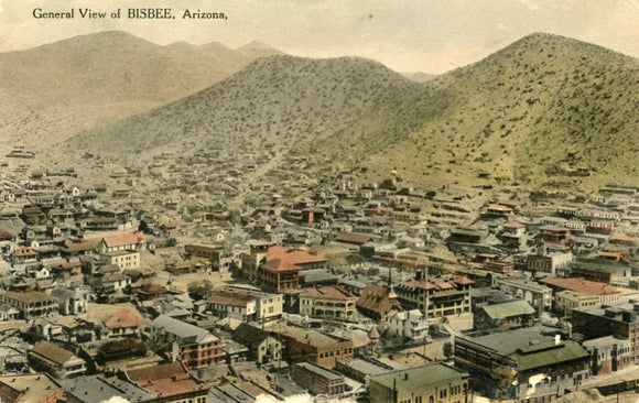 General View of Bisbee, AZ - Carey's Emporium