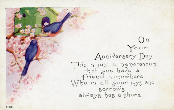 On Your Anniversary Day - Carey's Emporium